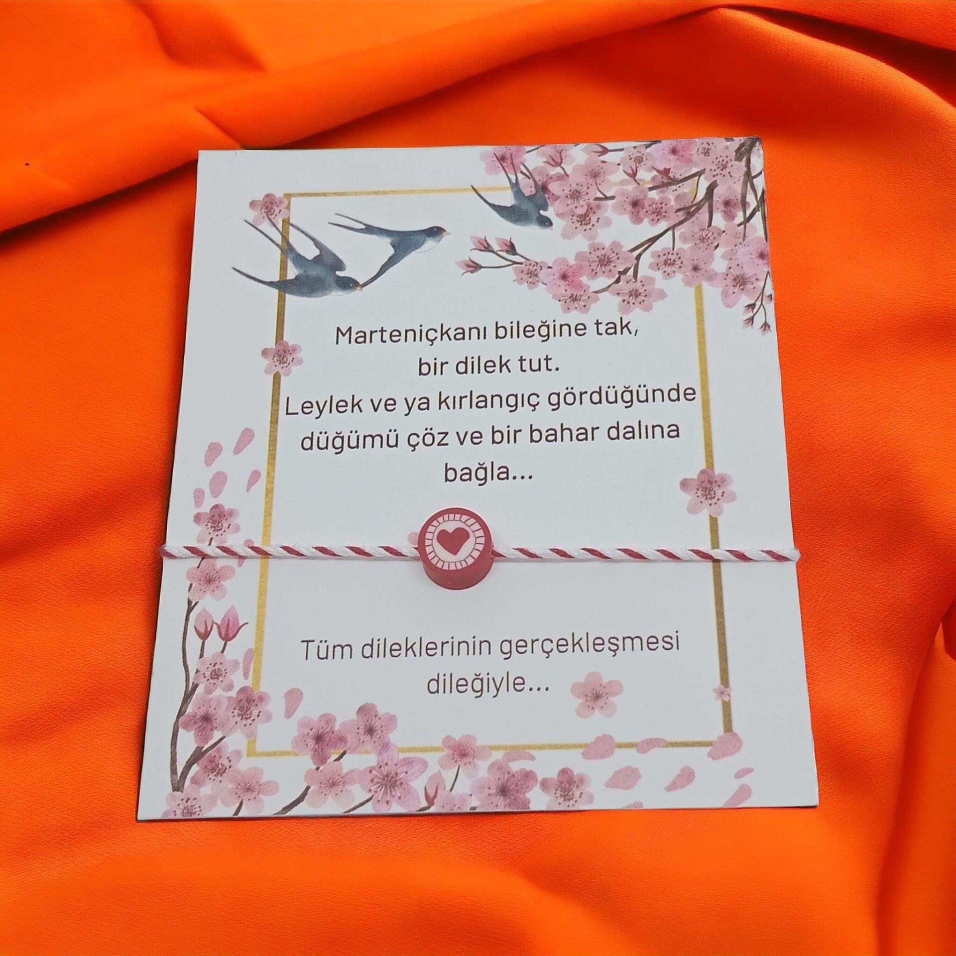 Marteniçka Dilek Bilekliği '' KALP ''