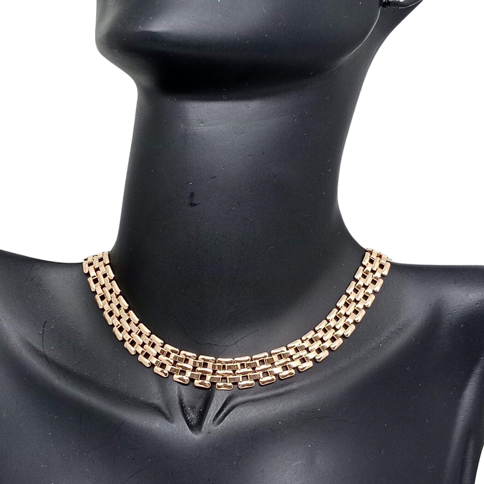 Altın  Kaplama Choker Kolye