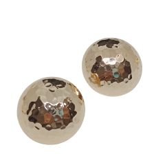 Tasarım Gold Top Küpe